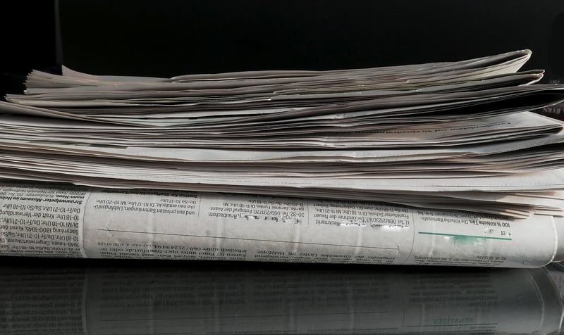 Newspaper Collage
